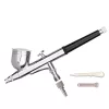 Set Compresor Aerograf HS08-3AC-SKA pentru Modelism și Body Art, 0.2 mm, 1.72 bar