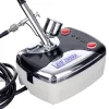 Set Compresor Aerograf HS08-3AC-SKA pentru Modelism și Body Art, 0.2 mm, 1.72 bar