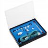 Kit Aerograf Profesional Fengda BD-183K, 3 Duze (0.3, 0.5, 0.8 mm) și Furtun