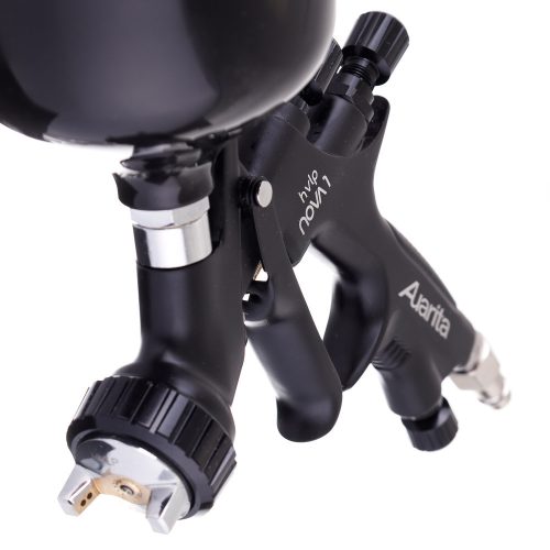 Pistol de Vopsit Profesional AUARITA NOVA 1 SLIP ROȘU 1,3mm Negru