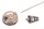 Set duză Auarita MP-500, diametru 1.4 mm, pulverizare presiune mică