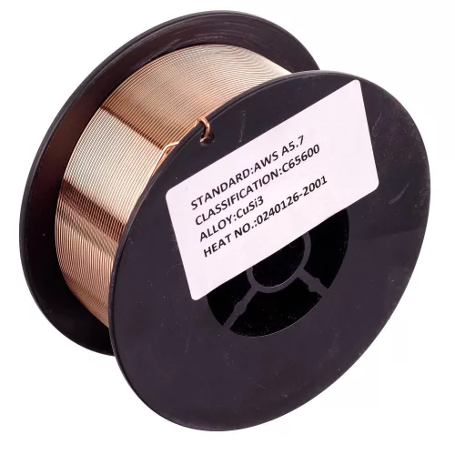 Sârmă de Sudură CuSi3 1.0mm, 1kg pentru Table Galvanizate