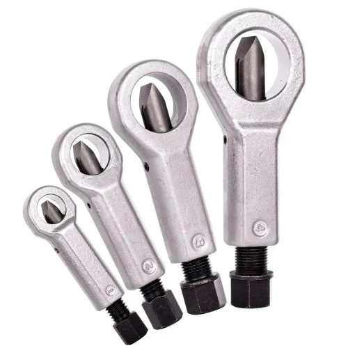 Set Tăietor Piulițe Deteriorate 9-27mm, 4 Piese