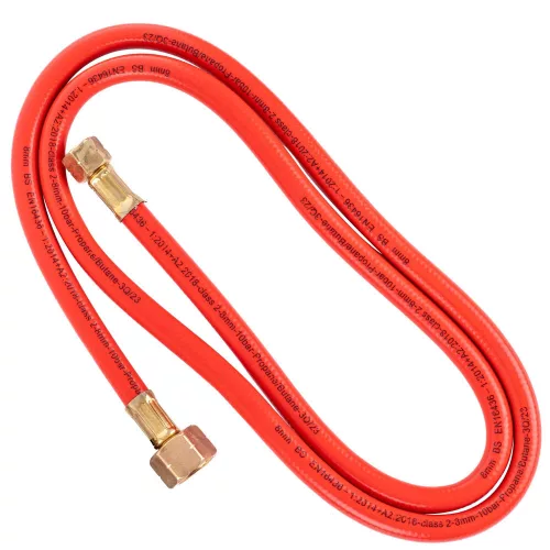 Furtun Conector Propan-Butan 1,5m, Filete W21,8x1/4" x 3/8" Stânga