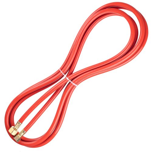 Furtun Gaz Propan-Butan 5m, Conexiune Dublă Filetată, Cilindri 11kg, 10 Bari