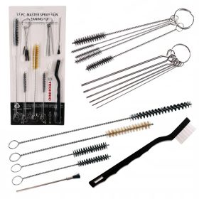 Kit Curățare Pistoale Precizie 17 Piese