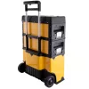 Ladă de Unelte pe Roți, Modulară cu 3 Secțiuni, Oțel și ABS