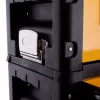 Ladă de Unelte pe Roți, Modulară cu 3 Secțiuni, Oțel și ABS