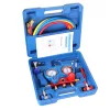 Set Manometre și Încărcare Freon R134a Auto/AC Staționar, Furtun 140cm