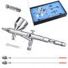 Aerograf de Precizie HS-80KT cu Duze Interșanjabile 0.2-0.5 mm