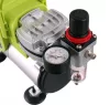 Set Compresor Aerograf AS18-3 și Aerograf BD-130, 1/6 CP, Duză 0.3mm