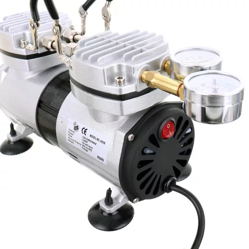 Compresor și Pompă de Vid Dublu Piston AS30W, 7 Bar, 35-40 L/Min, Silențios 47dB