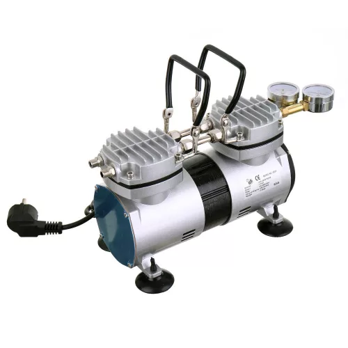 Compresor și Pompă de Vid Dublu Piston AS30W, 7 Bar, 35-40 L/Min, Silențios 47dB