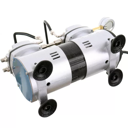 Compresor și Pompă de Vid Dublu Piston AS30W, 7 Bar, 35-40 L/Min, Silențios 47dB