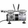 Compresor și Pompă de Vid Dublu Piston AS30W, 7 Bar, 35-40 L/Min, Silențios 47dB