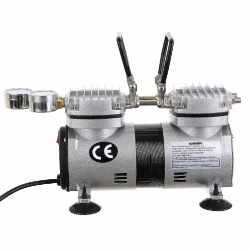 Compresor și Pompă de Vid Dublu Piston AS30W, 7 Bar, 35-40 L/Min, Silențios 47dB