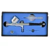 Set Profesional Compresor Aerograf FENGDA AS-186KP cu Rezervor 3L și Aerograf BD-130