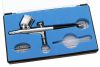 Set Mini Compresor și Aerograf Profesional, Duză 0,2mm, 25 PSI, 230V