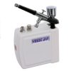 Set Mini Compresor și Aerograf Profesional, Duză 0,2mm, 25 PSI, 230V