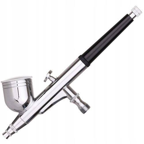 Set Mini Compresor și Aerograf Profesional, Duză 0,2mm, 25 PSI, 230V