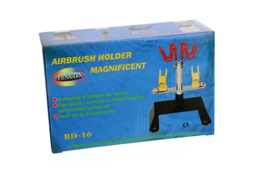 Suport 4 Locuri Pulverizatoare Vopsea BD-16 Metal-Plastic