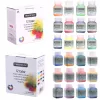 Set Acuarele Acrilice Spray, 24 Culori, 30 ml, Fengda Timbertech