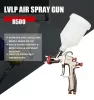 Pistol de Pulverizare LVLP AEROPRO R500, Duză 1.4mm, Rezervor 600ml