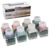 Kit Vopsea Acrilică Metalizată Timbertech pentru Aerograf, 8 Culori x 30ml