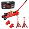 Set Cric Hidraulic – Torin NAGY PIROS 820050, 2 Tone, cu Cutie de Depozitare și Accesorii