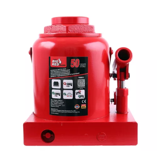 Crik Simplu Pentru Sarcini Grele de 50 de Tone pentru Camioane și Utilaje Agricole - Modelul Mare Roșu T950011