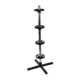   Suport Stocare Jante și Anvelope Auto, 4 Roți, Oțel, H 102 cm