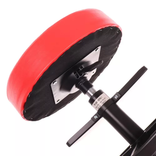 Scaun Atelier Big Red TRH6201J, cu Roți și 2 Compartimente, H max 52 cm