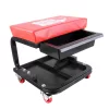 Scaun de Atelier Big Red TR6100C cu Suport Scule, Sertar și Roți