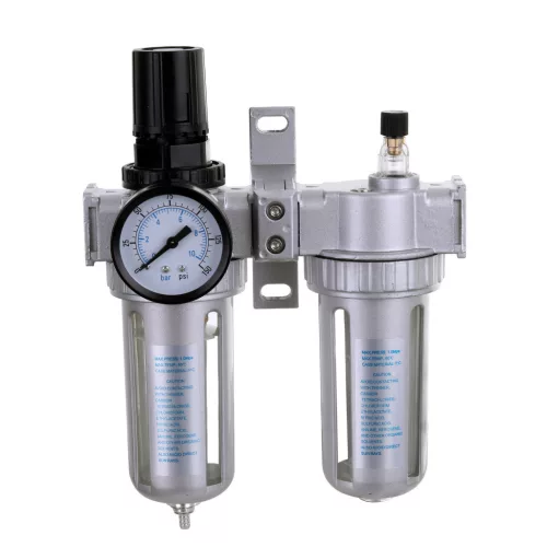 Regulator Filtru Aer Ulei Compresor AFRL80, 1750 l/min, 1/2"