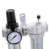 Regulator Filtru Aer Ulei Compresor AFRL80, 1750 l/min, 1/2"
