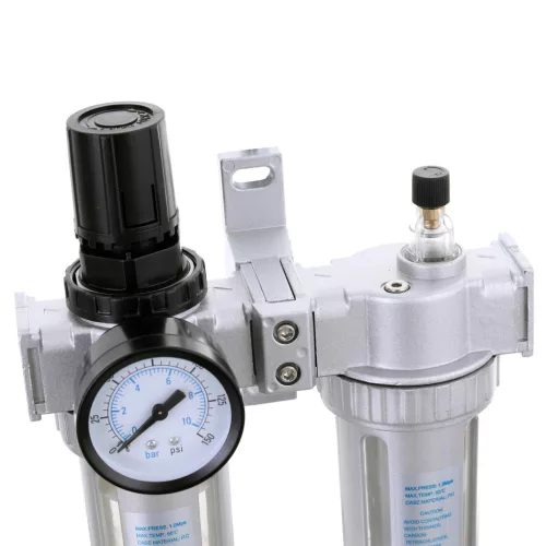 Regulator Filtru Aer Ulei Compresor AFRL80, 1750 l/min, 1/2"