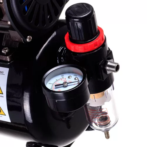 Compresor Aerograf Profesional TC Technic TC-80T, fără ulei, 3 Litri