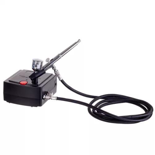 Compresor Silențios MINI TC-100K cu Aerograf 0.3mm, 25PSI