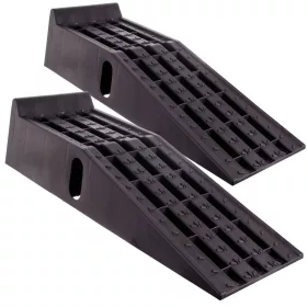 Rampă de Urcare Vehicule Lată, 6 Tone, Set 2 Bucăți