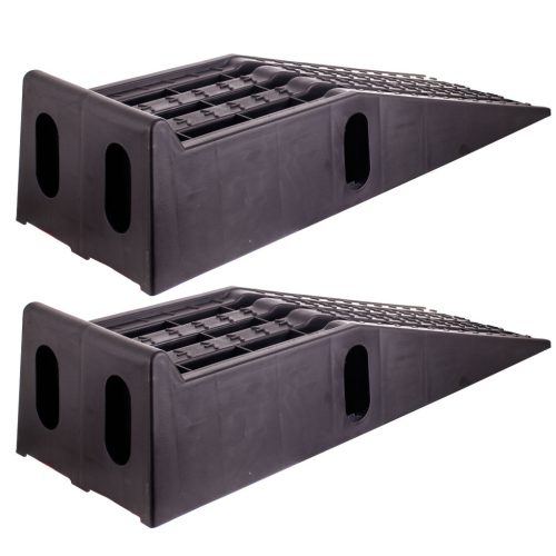 Rampă de Urcare Vehicule Lată, 6 Tone, Set 2 Bucăți