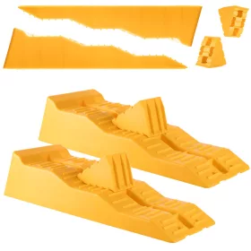   Set Suporturi Nivelare Auto Camping, 2 Piese, 3 Niveluri, 5 Tone