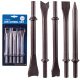 Set Dălți pentru Ciocan Pneumatic, 5 buc, 175 mm, Conexiune Rotundă 10mm