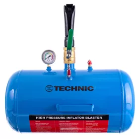   Rezervor Presiune TC Technic 40L, Umflat Anvelope, Manometru 0-20 bar