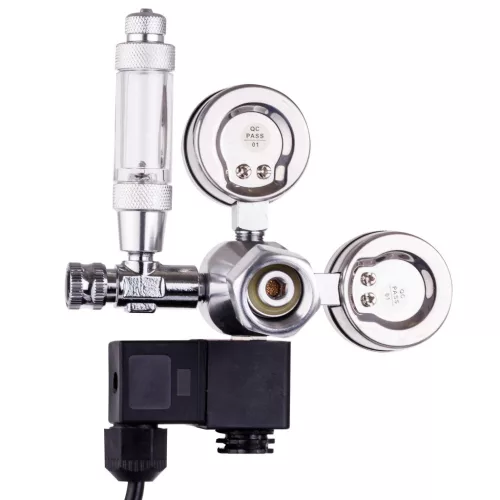 Regulator CO2 Acvariu cu Supapă Magnetică și Contor Bule 230V