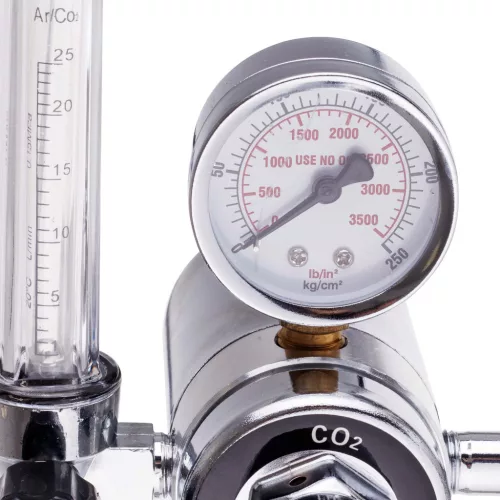 Regulator Gaz CO2/Argon cu Rotametru și Încălzitor, 25 l/min