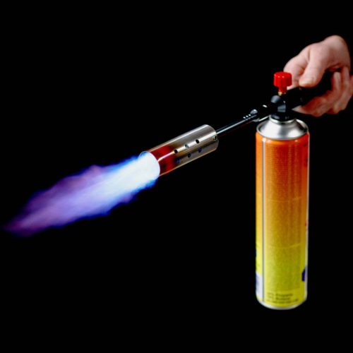 Arzător Gaz Pliabil Propan-Butan 1200°C cu Adaptor 7/16''