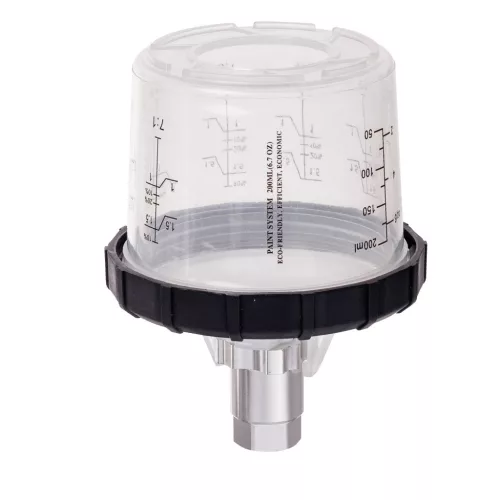 Set 50 Cupe Amestecare Vopsea 200 ml, cu Filtru 125 Micron și Adaptor