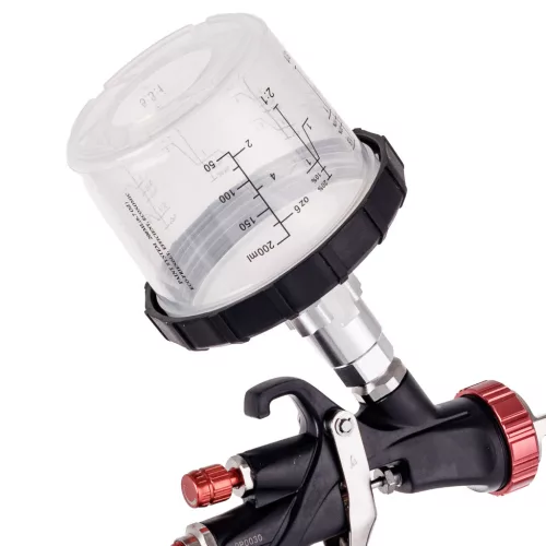 Set 50 Cupe Amestecare Vopsea 200 ml, cu Filtru 125 Micron și Adaptor