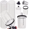 Set Pahare Amestec Vopsea 800ml cu Filtru 125μm și Adaptor, 50 buc