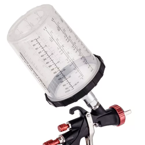 Set Pahare Amestec Vopsea 800ml cu Filtru 125μm și Adaptor, 50 buc